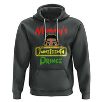 Mommy's Juneteenth Prince Funny Hoodie - Wonder Print Shop