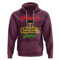 Mommy's Juneteenth Prince Funny Hoodie - Wonder Print Shop
