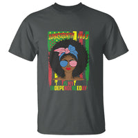 Juneteenth Is My Independence Day T Shirt For Black Women 4th Of July - Wonder Print Shop