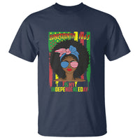 Juneteenth Is My Independence Day T Shirt For Black Women 4th Of July - Wonder Print Shop