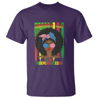 Juneteenth Is My Independence Day T Shirt For Black Women 4th Of July - Wonder Print Shop