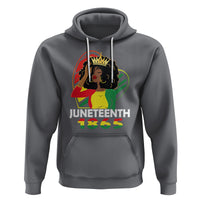 Queen Afro Hoodie Juneteenth 1865 - Wonder Print Shop