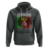 Juneteenth Is My Independence Day Hoodie For Black Queen Not July 4th - Wonder Print Shop