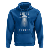Get In Loser Alien Abduction Shirt UFO Hoodie - Wonder Print Shop