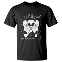 This Is My Human Costume I'm Really An Alien UFO T Shirt - Wonder Print Shop