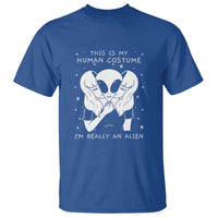 This Is My Human Costume I'm Really An Alien UFO T Shirt - Wonder Print Shop