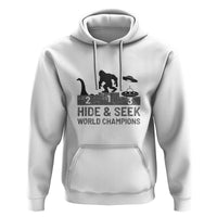 Hide and Seek World Champion Bigfoot UFO Nessie Funny Hoodie - Wonder Print Shop