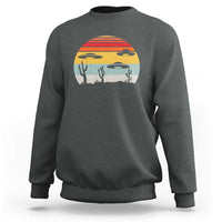 Vintage UFO Lover Alien Desert Retro Sweatshirt - Wonder Print Shop