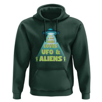Just A Boy Who Loves UFO & Aliens Funny World UFO Day Hoodie - Wonder Print Shop