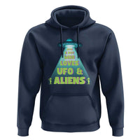 Just A Boy Who Loves UFO & Aliens Funny World UFO Day Hoodie - Wonder Print Shop