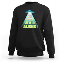 Just A Boy Who Loves UFO & Aliens Funny World UFO Day Sweatshirt - Wonder Print Shop