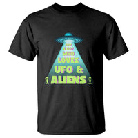 Just A Boy Who Loves UFO & Aliens Funny World UFO Day T Shirt - Wonder Print Shop