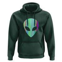 Alien Head Holographic Cute UFO Hoodie - Wonder Print Shop