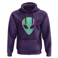 Alien Head Holographic Cute UFO Hoodie - Wonder Print Shop
