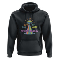 Retro School Nurse Is Out Of This World RN Space UFO Hoodie - Wonder Print Shop