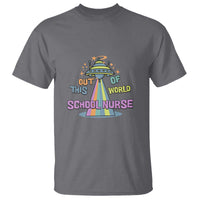 Retro School Nurse Is Out Of This World RN Space UFO T Shirt - Wonder Print Shop