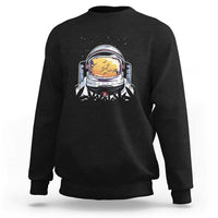 ASTRONAUT ALIEN UFO Sweatshirt Smoking Weed Cannabis Smokers - Wonder Print Shop