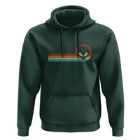 Funny UFO Lover Retro Style Vintage Alien Space Hoodie - Wonder Print Shop