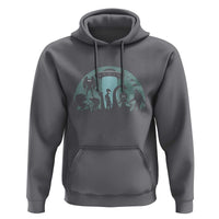 Bigfoot Ufo Loch Ness Monster Mothman And Aliens! Cryptid Hoodie - Wonder Print Shop
