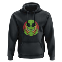 Funny Retro 80's Style Vintage UFO Lover Alien Space Hoodie - Wonder Print Shop