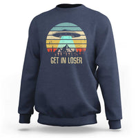 Get In Loser Alien Abduction Conspiracy Sweatshirt - Wonder Print Shop