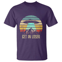 Get In Loser Alien Abduction Conspiracy T Shirt - Wonder Print Shop