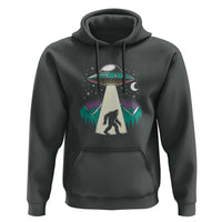 UFO Bigfoot Alien Abduction Hoodie - Wonder Print Shop