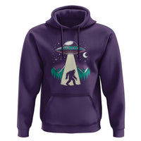 UFO Bigfoot Alien Abduction Hoodie - Wonder Print Shop