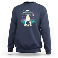 UFO Bigfoot Alien Abduction Sweatshirt - Wonder Print Shop