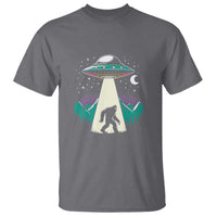 UFO Bigfoot Alien Abduction T Shirt - Wonder Print Shop