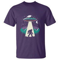 UFO Bigfoot Alien Abduction T Shirt - Wonder Print Shop