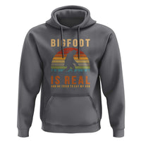 Bigfoot Is Real And He Tried To Eat My Ass Funny Sasquatch Hoodie - Wonder Print Shop