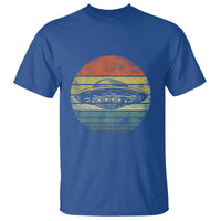 UFO Gifts Retro Sunset Funny Alien UFO Hunter Silhouette T Shirt - Wonder Print Shop