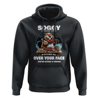 Soggy Beaver BBQ If It's Not All Over Your Face Beaver Hoodie - Wonder Print Shop
