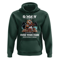 Soggy Beaver BBQ If It's Not All Over Your Face Beaver Hoodie - Wonder Print Shop
