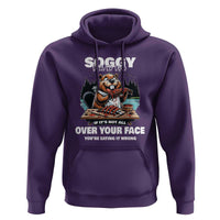 Soggy Beaver BBQ If It's Not All Over Your Face Beaver Hoodie - Wonder Print Shop