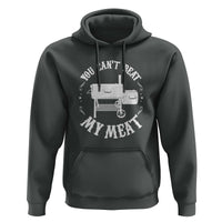 Funny BBQ Pit Reverse Flow Smoker Accessory Dad Grill Hoodie - Wonder Print Shop