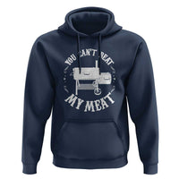 Funny BBQ Pit Reverse Flow Smoker Accessory Dad Grill Hoodie - Wonder Print Shop