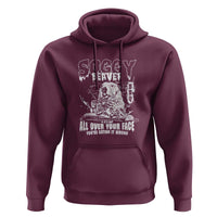 Soggy Beaver BBQ Hoodie It's Over Face The Beaver - Wonder Print Shop
