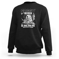 Soggy Beaver BBQ Sweatshirt It's Over Face The Beaver - Wonder Print Shop