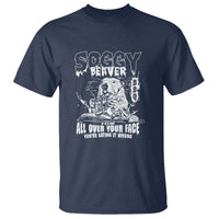 Soggy Beaver BBQ T Shirt It's Over Face The Beaver - Wonder Print Shop