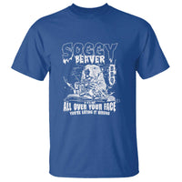 Soggy Beaver BBQ T Shirt It's Over Face The Beaver - Wonder Print Shop