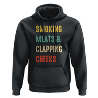 Smoking Meats And Clapping Cheeks Funny BBQ Meat Smoking Hoodie - Wonder Print Shop