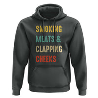 Smoking Meats And Clapping Cheeks Funny BBQ Meat Smoking Hoodie - Wonder Print Shop