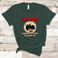 The Mothman Stole My Catalytic Converter In Point T Shirt - Wonder Print Shop