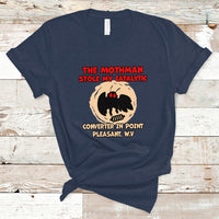 The Mothman Stole My Catalytic Converter In Point T Shirt - Wonder Print Shop