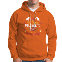 Fire Chief Hoodie My Heart Belongs To A Fire Chief Wife - Wonder Print Shop
