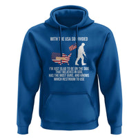 Patriotic USA Flag Hoodie Believe in God American Pride