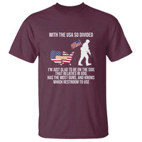 Patriotic USA Flag T Shirt Believe in God American Pride - Wonder Print Shop