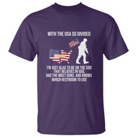 Patriotic USA Flag T Shirt Believe in God American Pride - Wonder Print Shop